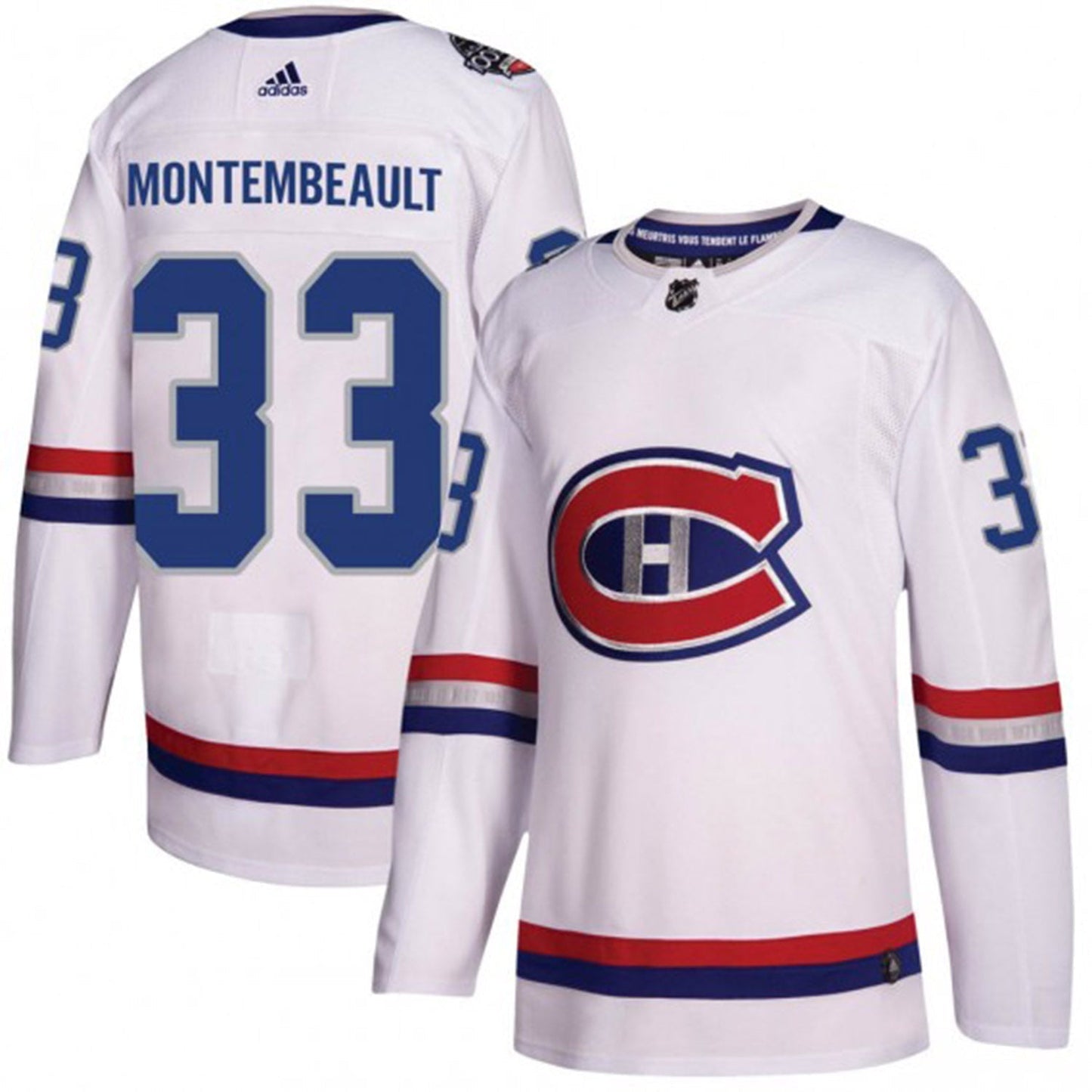 Hockey Sam Montembeault Montreal Canadiens 33 Jersey