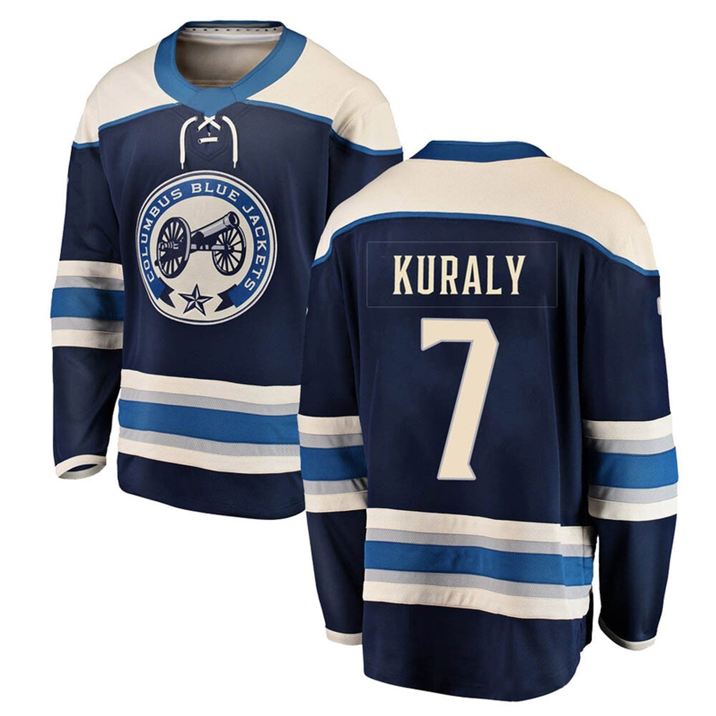 Hockey Sean Kuraly Columbus Blue Jackets 7 Jersey