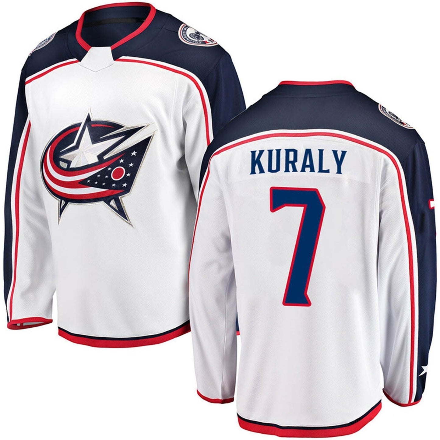 Hockey Sean Kuraly Columbus Blue Jackets 7 Jersey