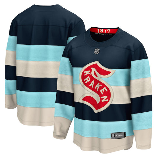 Hockey Seattle Kraken Winter Classic Blank Jersey