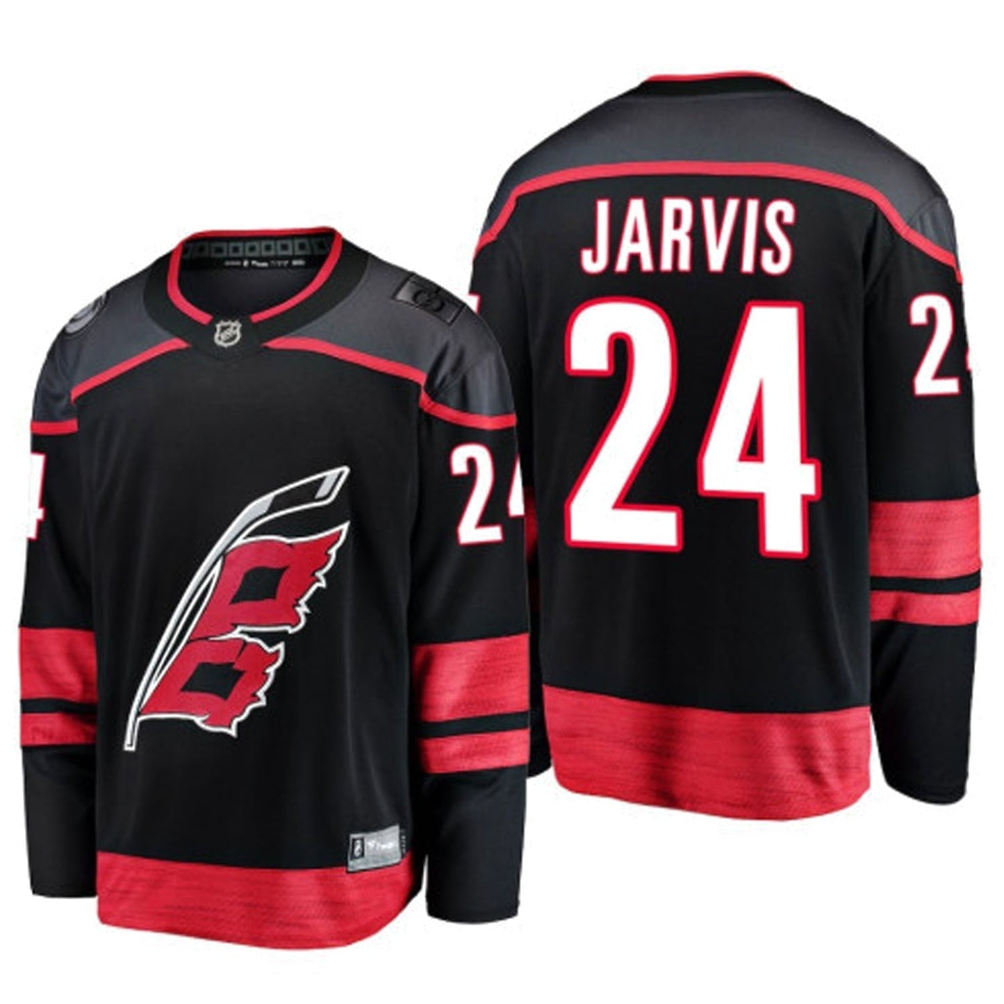 Hockey Seth Jarvis Carolina Hurricanes 24 Jersey