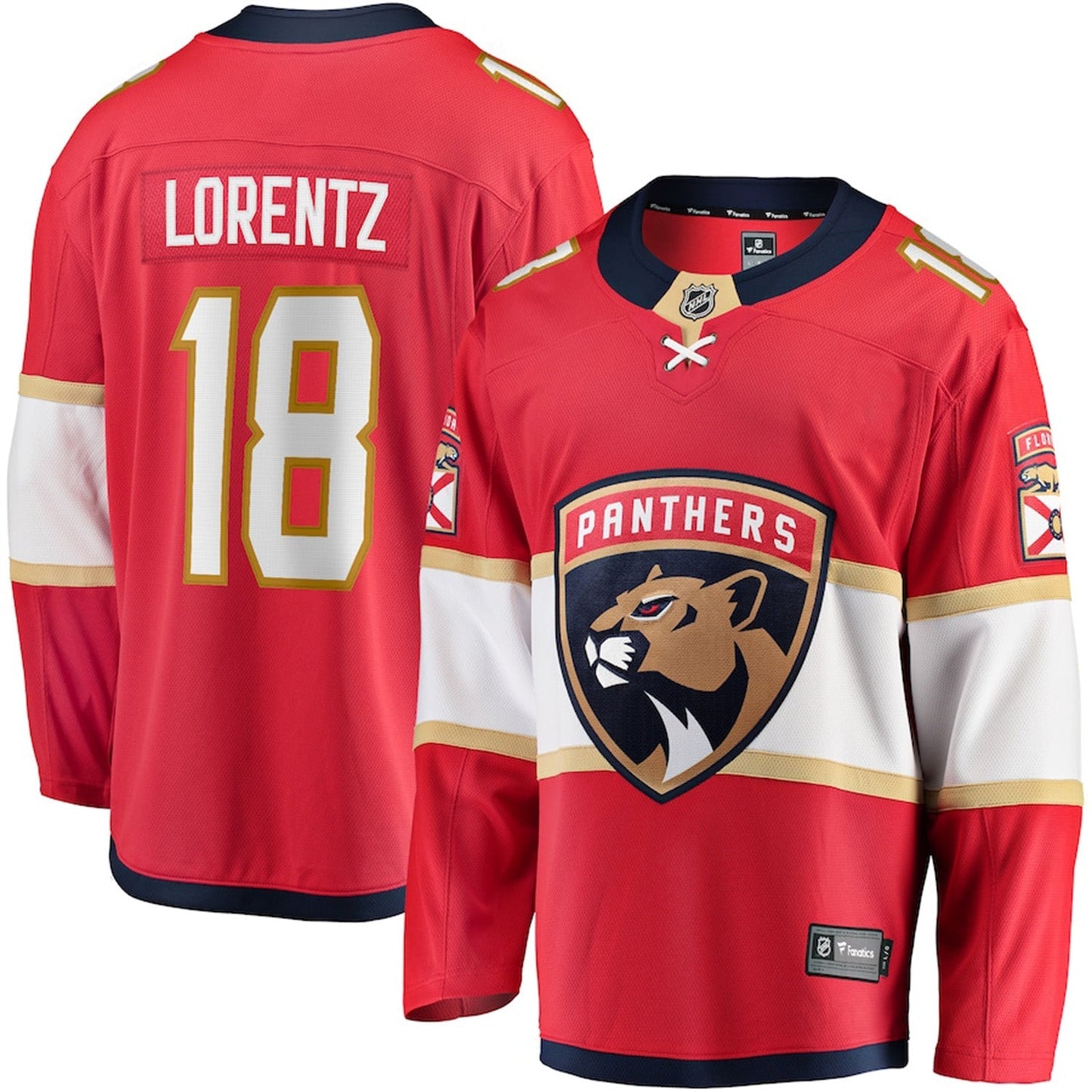 Hockey Steven Lorentz Florida Panthers 18 Jersey