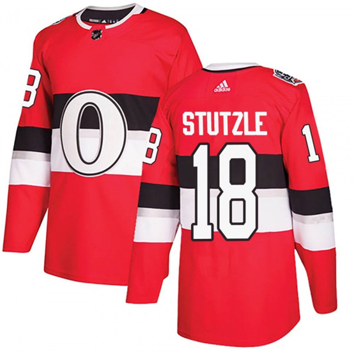 Hockey Tim Stutzle Ottawa Senators 18 Jersey