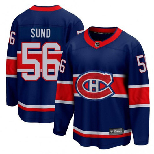 Hockey Tony Sund Montreal Canadiens 56 Jersey