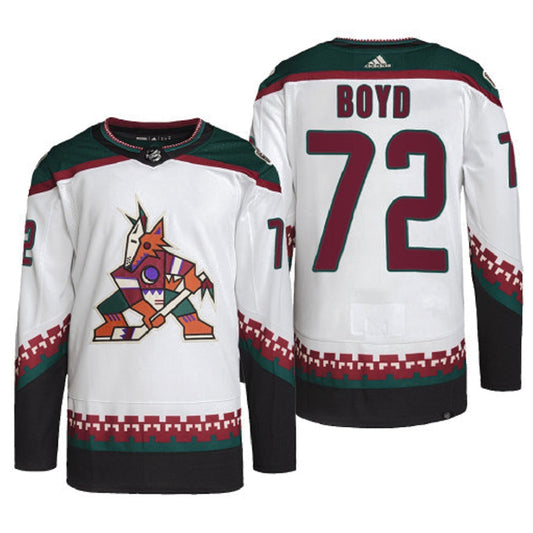 Hockey Travis Boyd Arizona Coyotes 72 Jersey