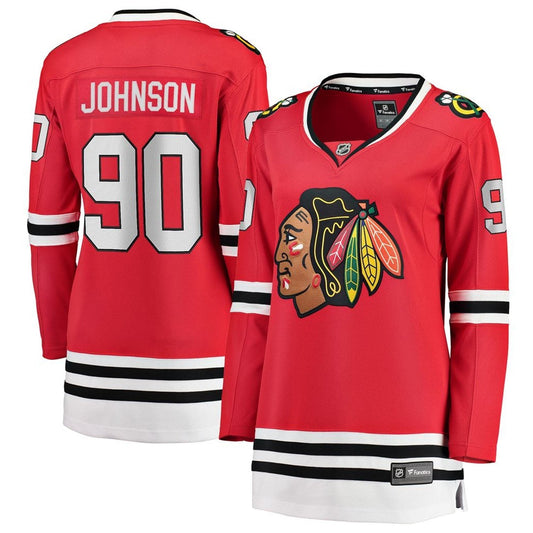 Hockey Tyler Johnson Chicago Blackhawks 90 Jersey