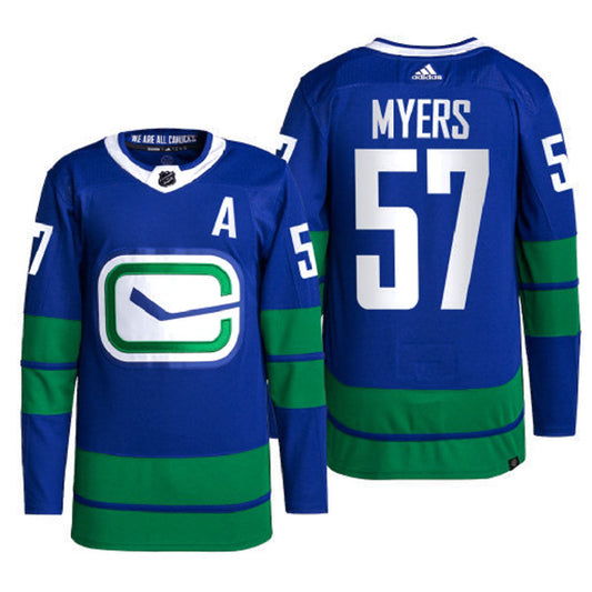 Hockey Tyler Myers Vancouver Canucks 57 Jersey