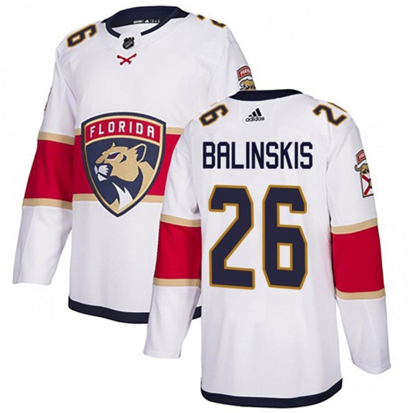 Hockey Uvis Balinskis Florida Panthers 26 Jersey