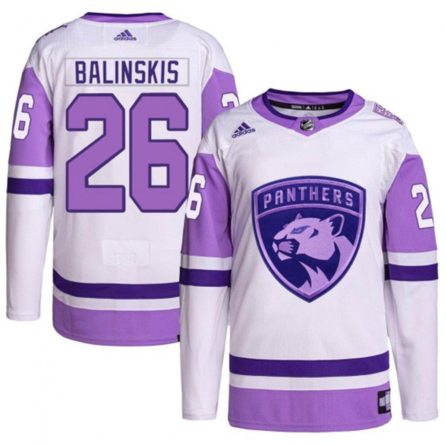 Hockey Uvis Balinskis Florida Panthers 26 Jersey