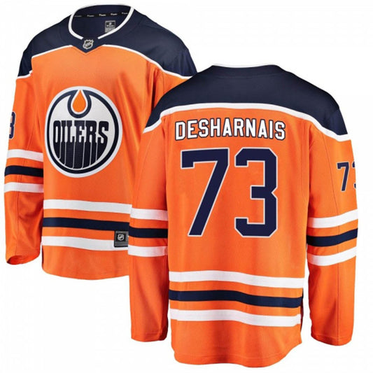 Hockey Vincent Desharnais Edmonton Oilers 73 Jersey