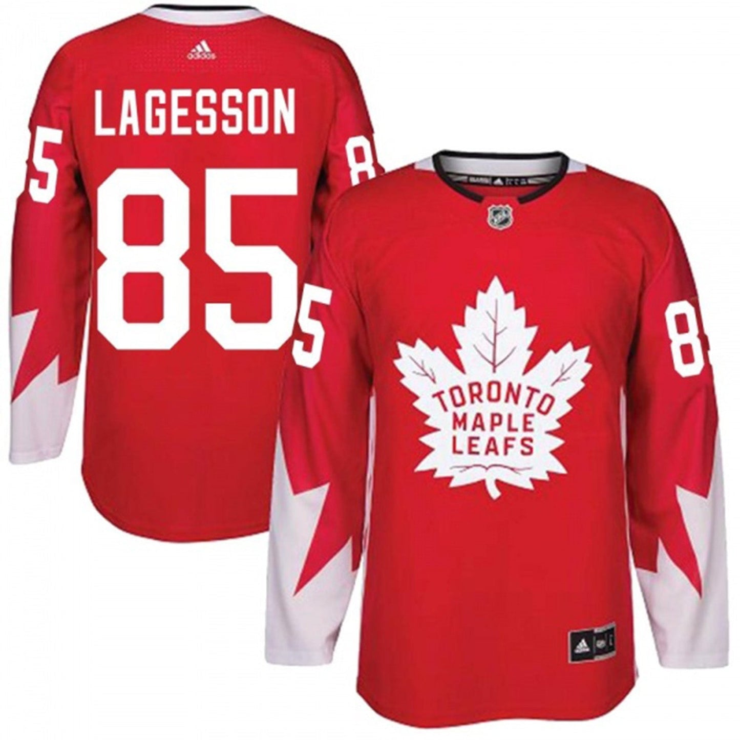 Hockey William Lagesson Toronto Maple Leafs 85 Jersey