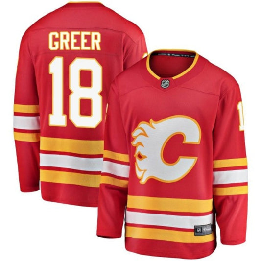 Hockey A.J Greer Calgary Flames 18 Jersey