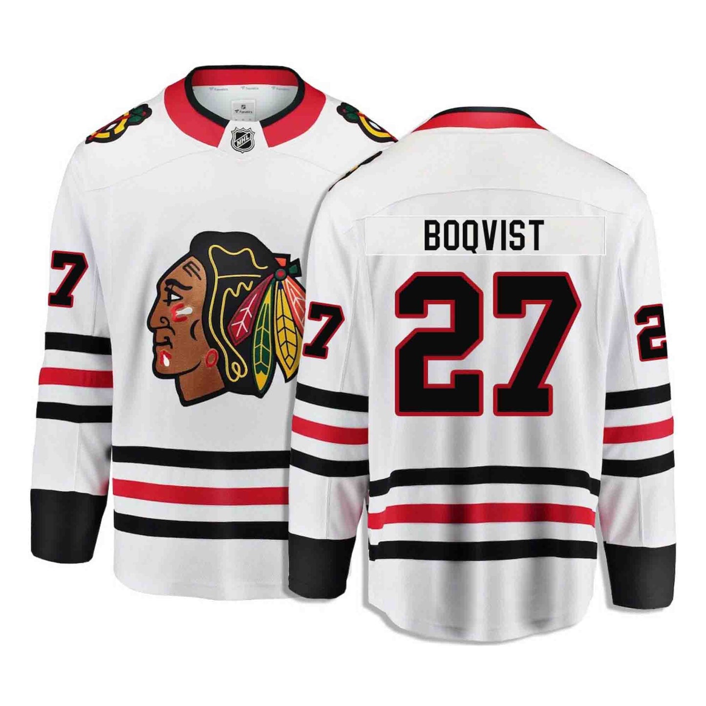 Hockey Adam Boqvist Chicago Blackhawks 27 Jersey