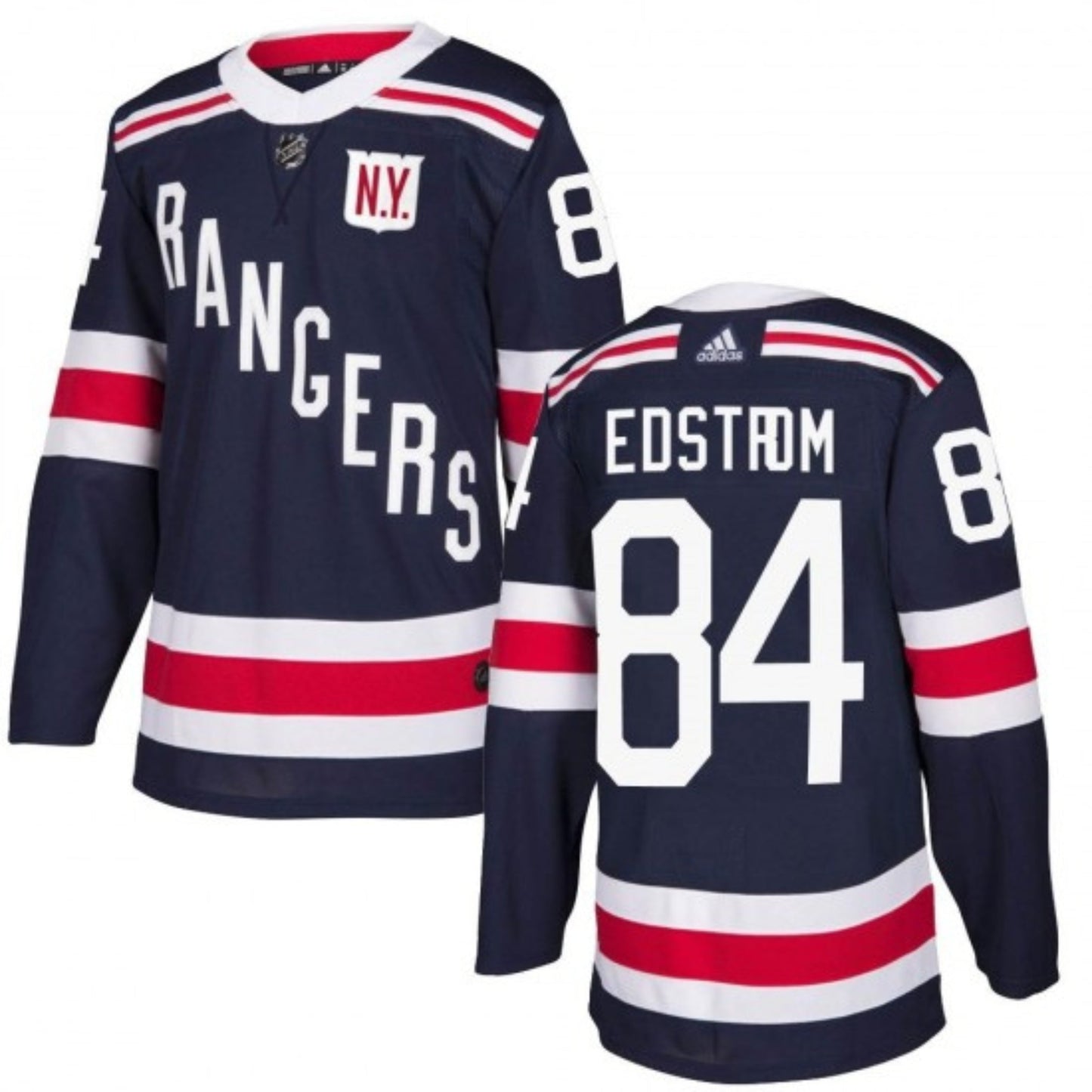 Hockey Adam Edstrom New York Rangers 84 Jersey