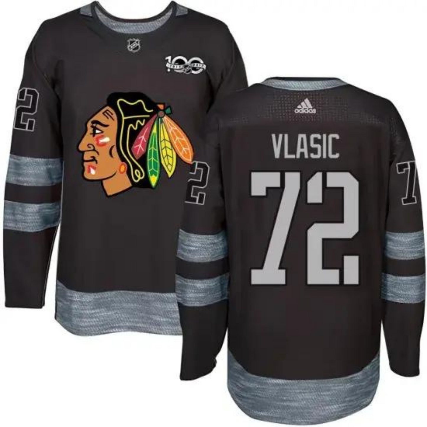 Hockey Alex Vlasic Chicago Blackhawks 72 Jersey