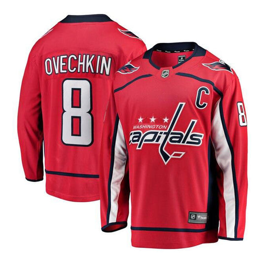 Hockey Alexander Ovechkin Washington Capitals 8 Jersey