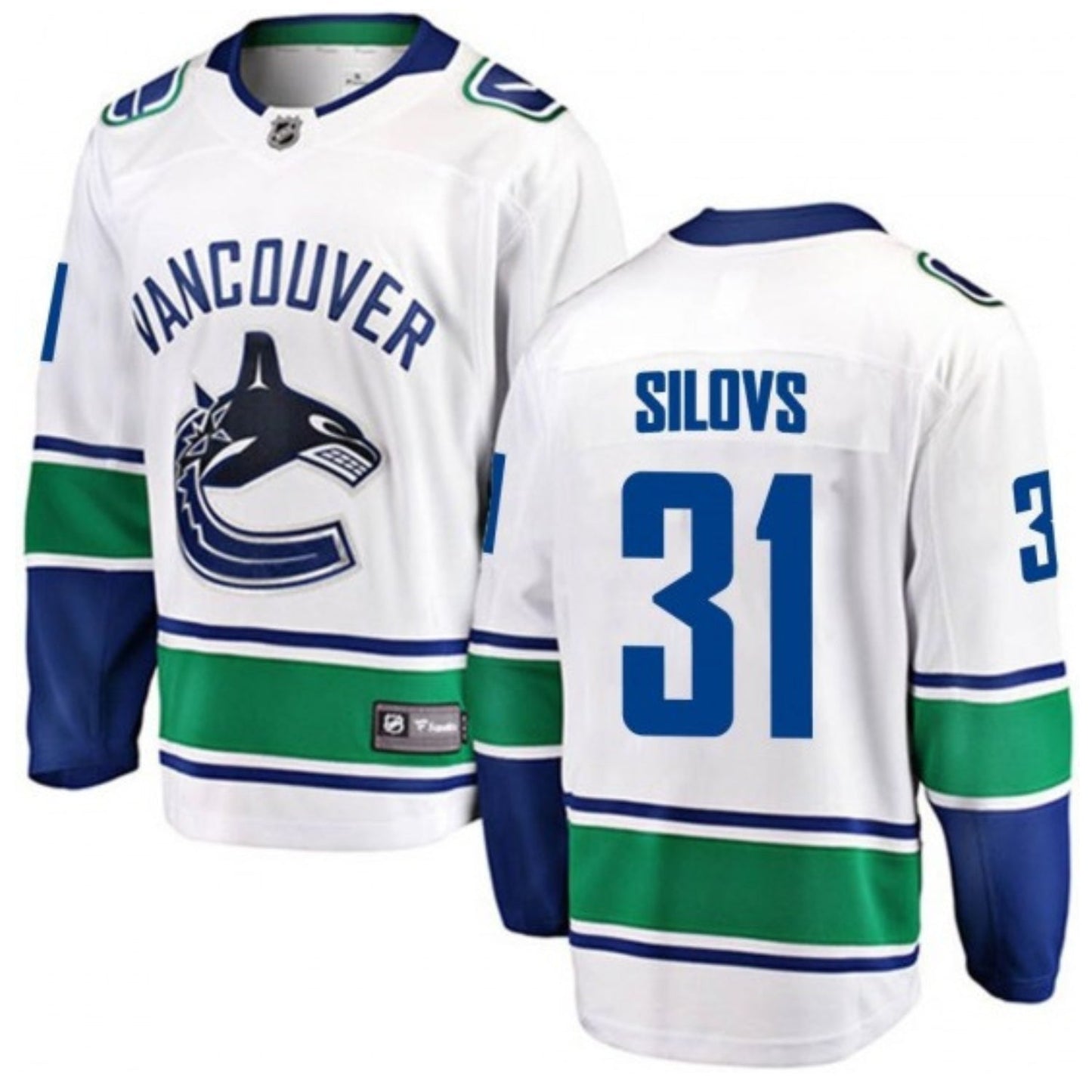 Hockey Arturs Silovs Vancouver Canucks 31 Jersey