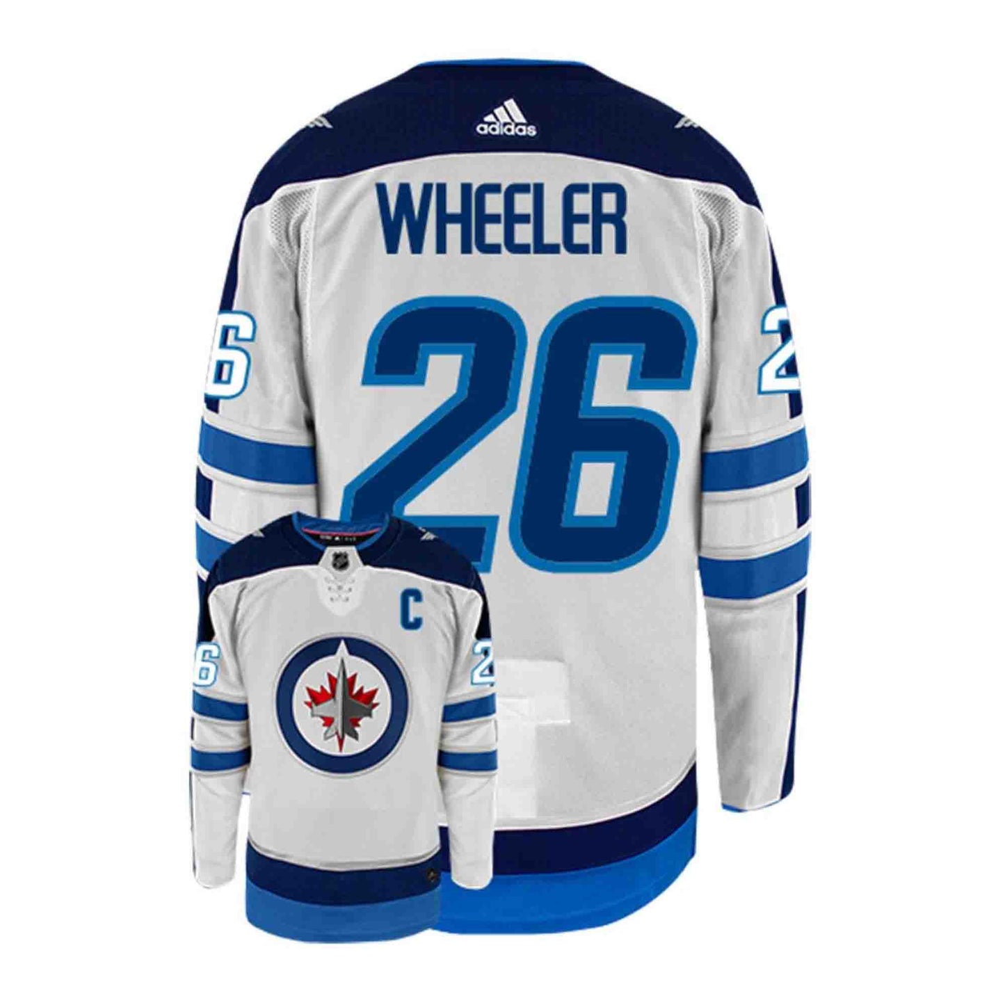 Hockey Blake Wheeler Winnipeg Jets 26 Jersey