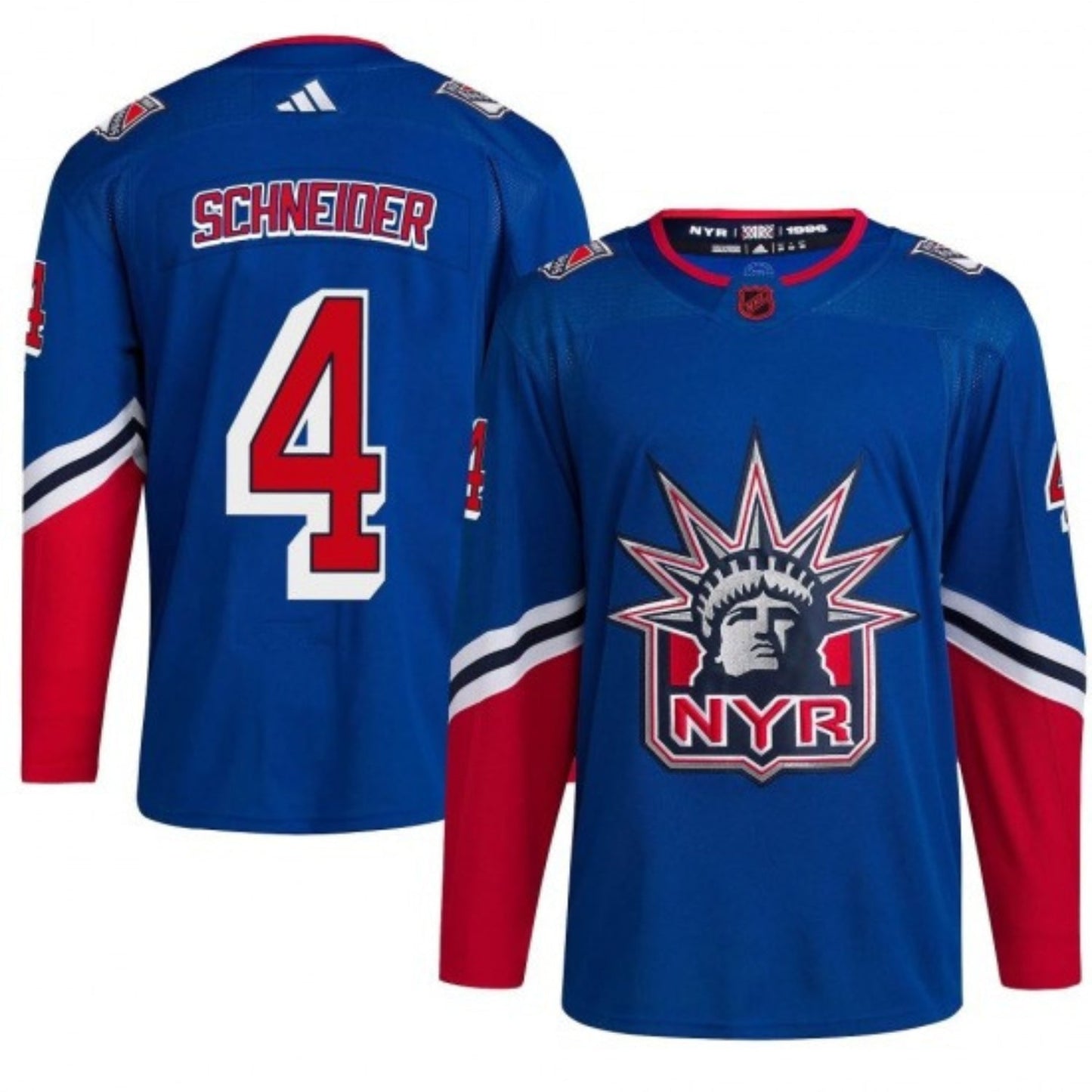 Hockey Braden Schneider New York Rangers 4 Jersey