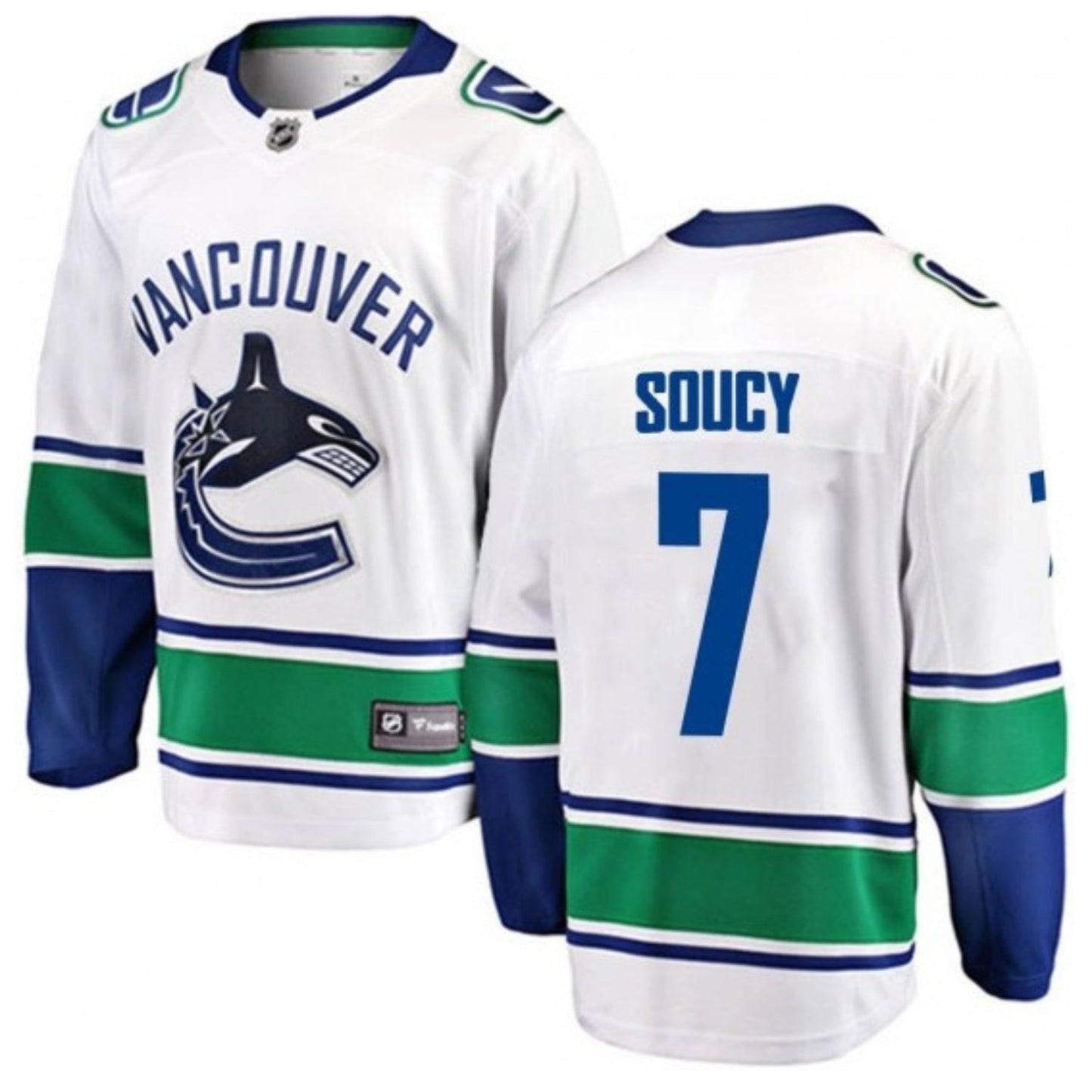 Hockey Carson Soucy Vancouver Canucks 7 Jersey