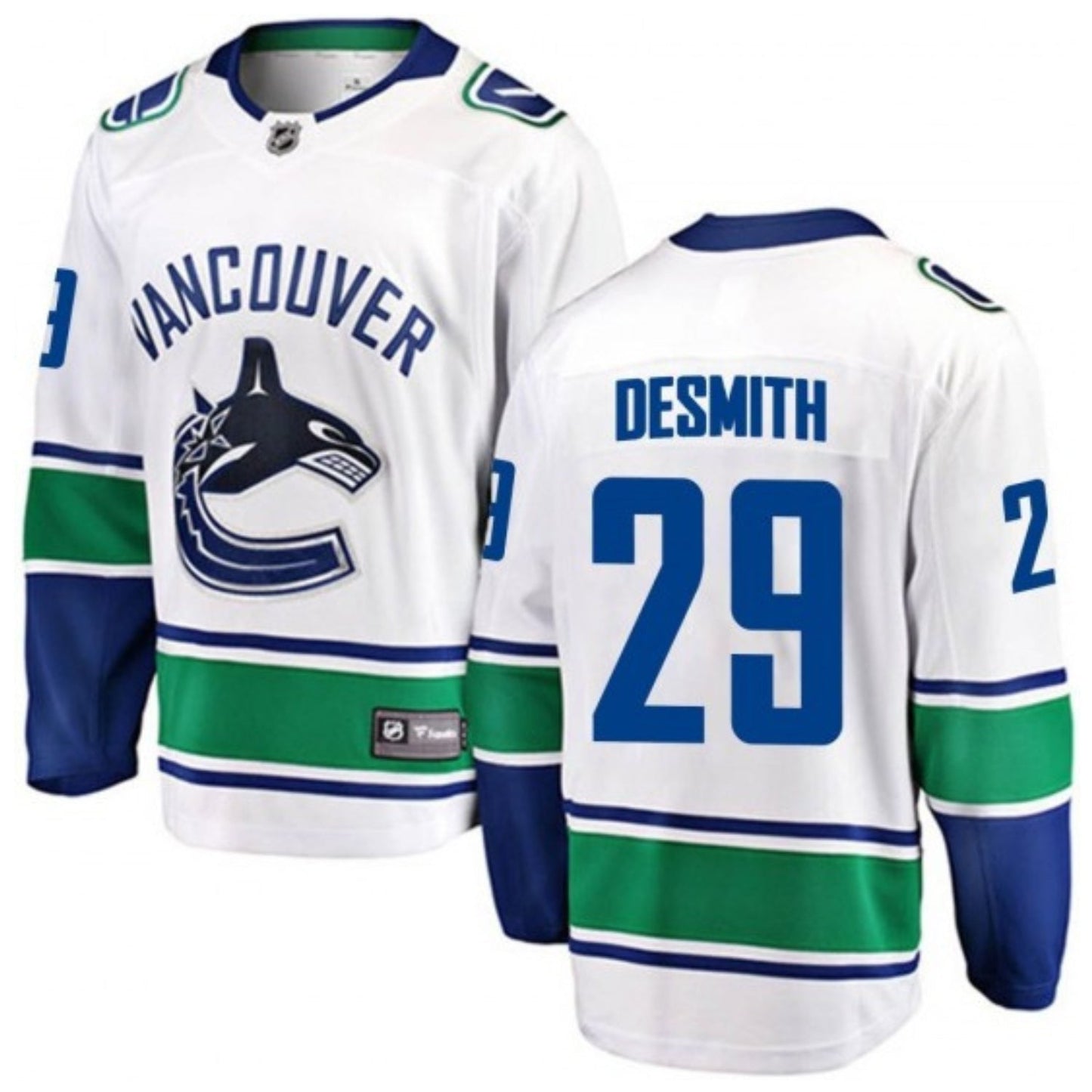 Hockey Casey DeSmith Vancouver Canucks 29 Jersey
