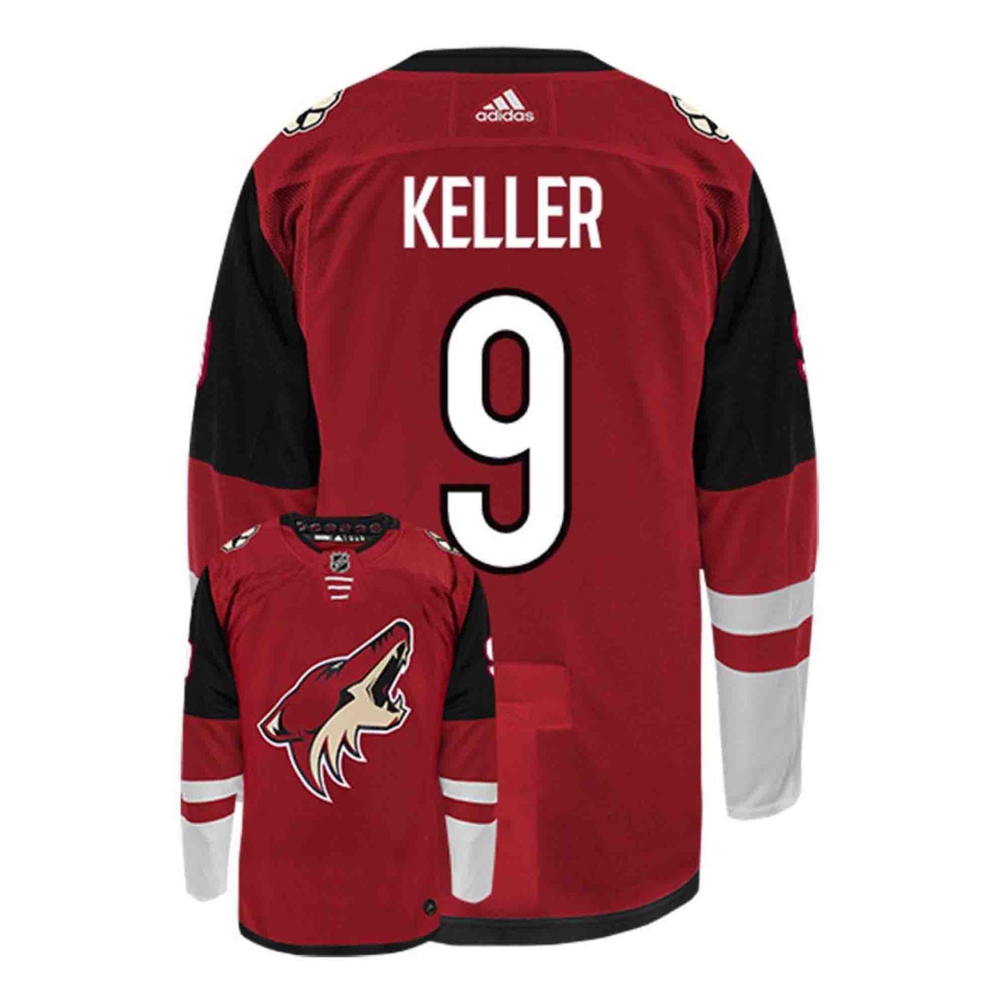 Hockey Clayton Keller Arizona Coyotes 9 Jersey