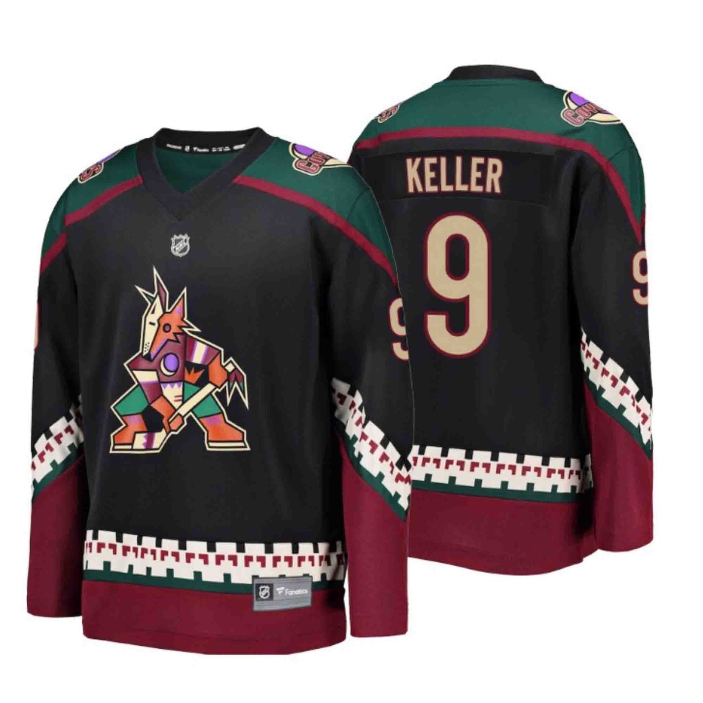 Hockey Clayton Keller Arizona Coyotes 9 Jersey