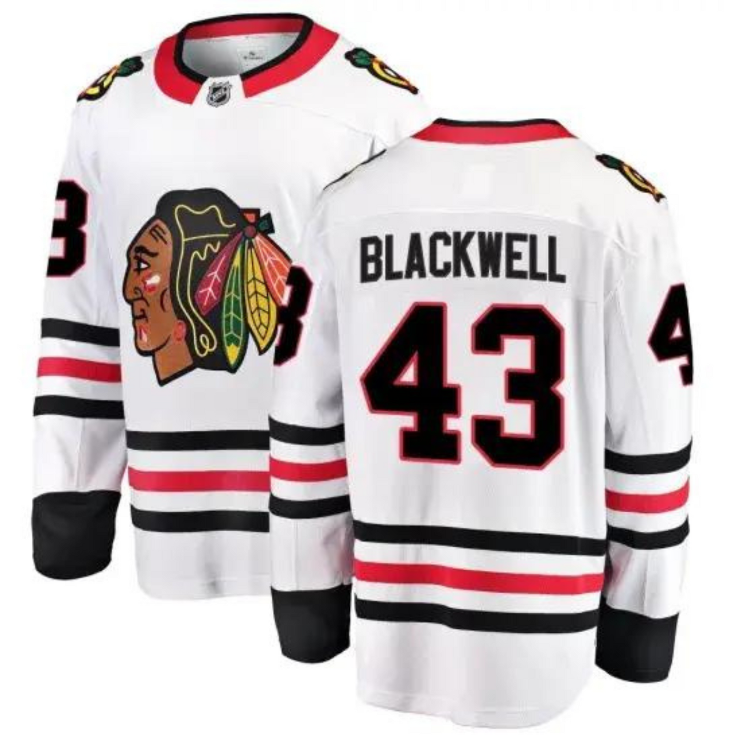 Hockey Colin Blackwell Chicago Blackhawks 43 Jersey