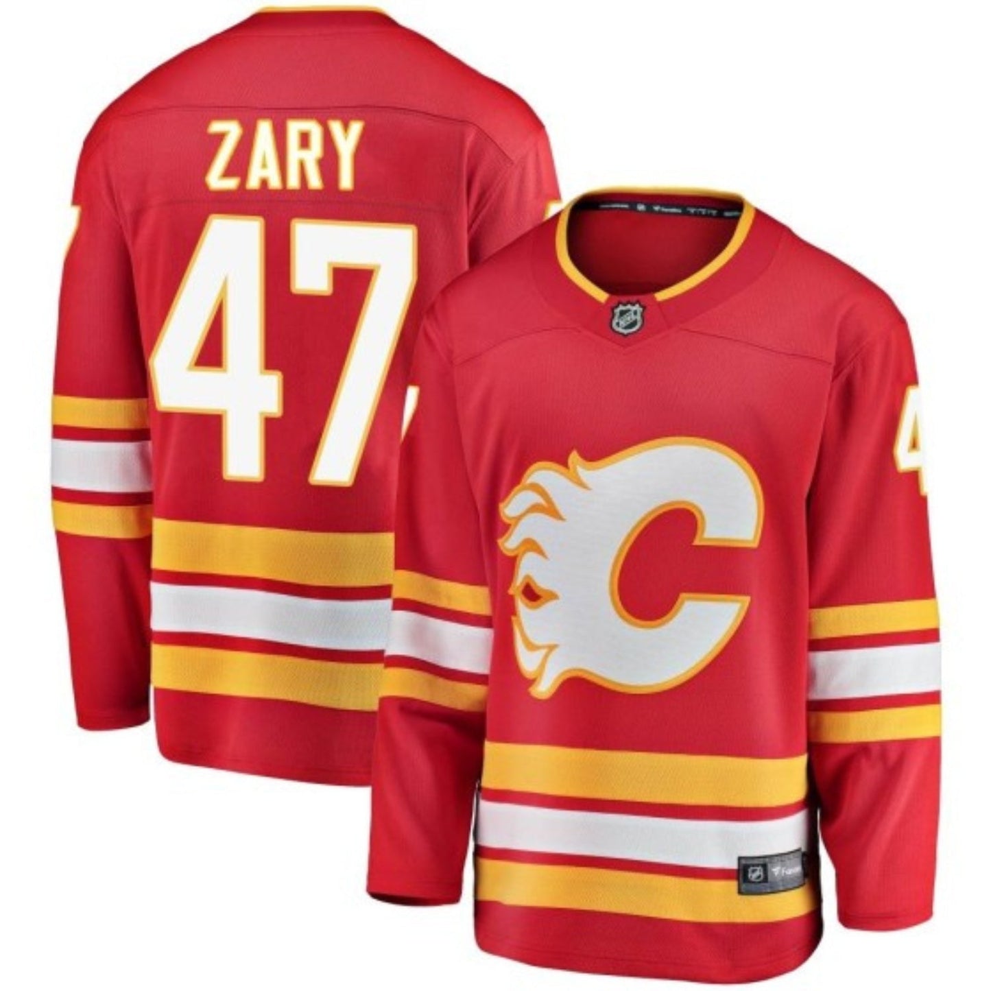Hockey Connor Zary Calgary Flames 47 Jersey