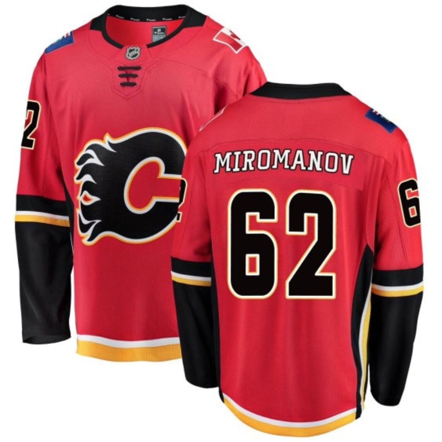 Hockey Daniil Miromanov Calgary Flames 62 Jersey