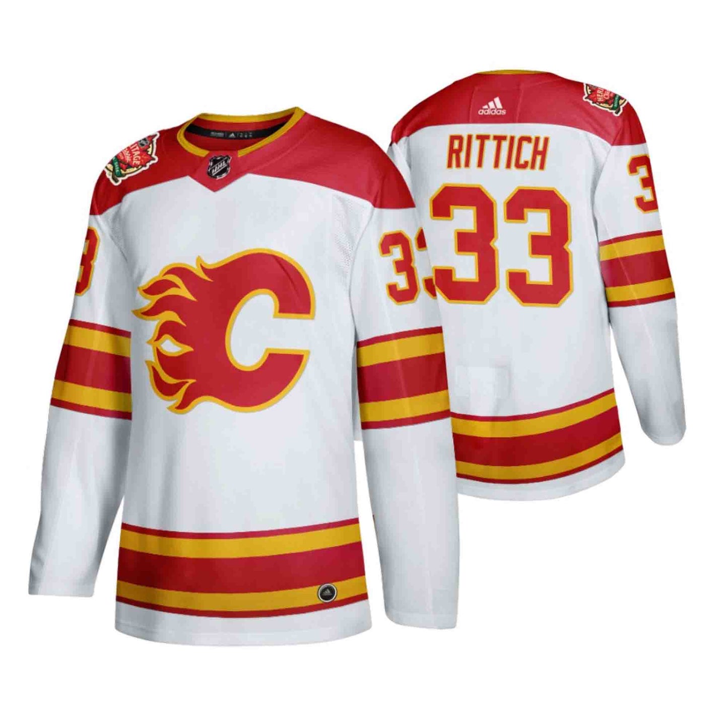 Hockey David Rittich Calgary Flames 33 Jersey