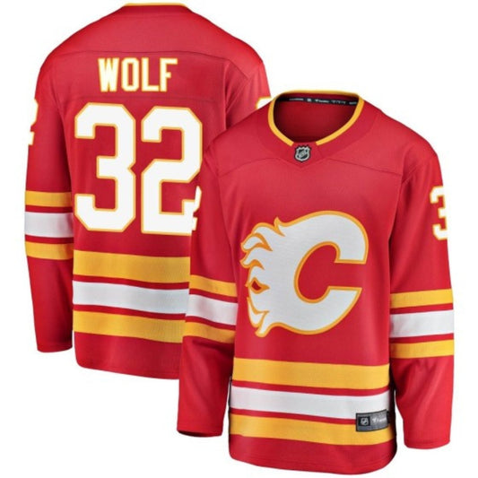 Hockey Dustin Wolf Calgary Flames 32 Jersey