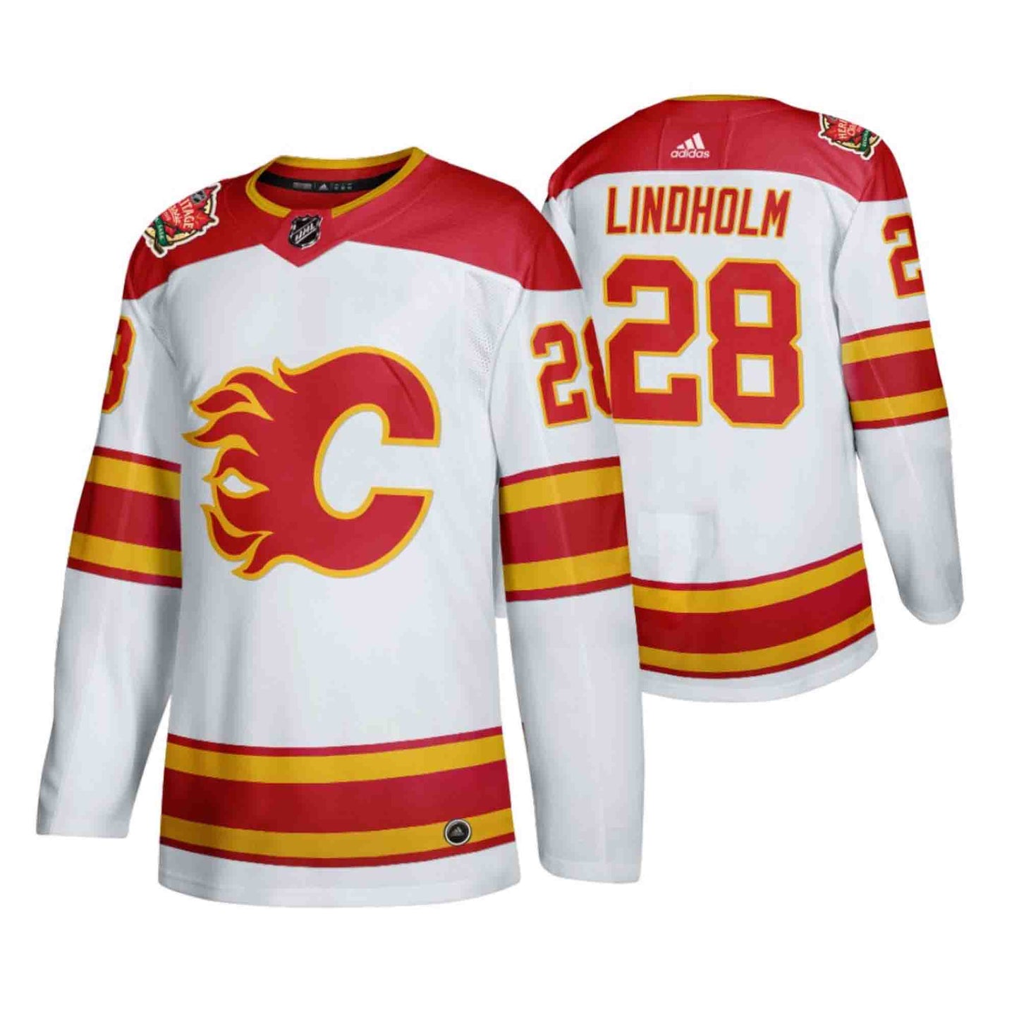 Hockey Elias Lindholm Calgary Flames 28 Jersey