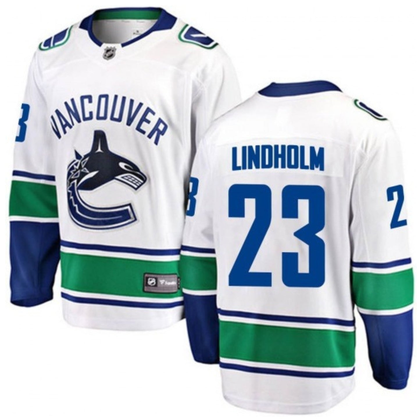 Hockey Elias Lindholm Vancouver Canucks 23 Jersey