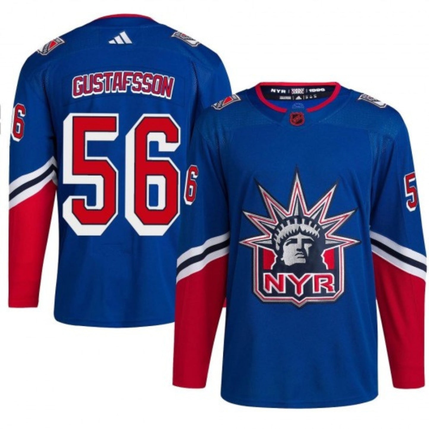 Hockey Erik Gustafsson New York Rangers 56 Jersey