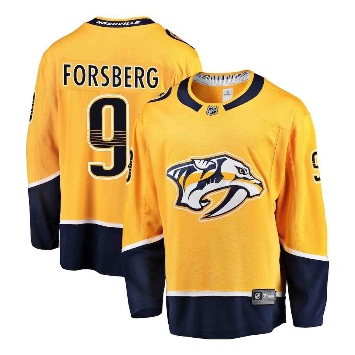 Hockey Filip Forsberg Nashville Predators 9 Jersey