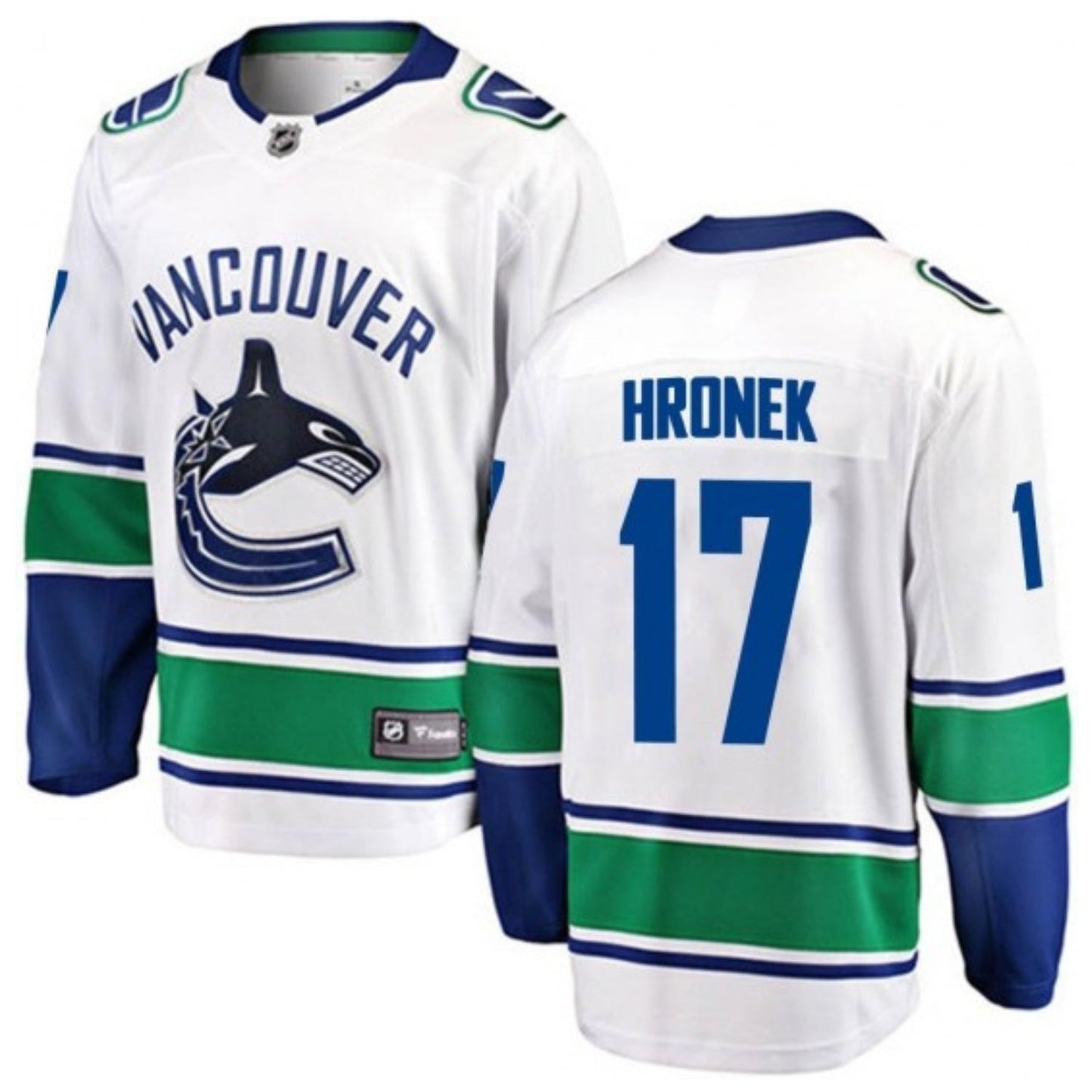 Hockey Filip Hronek Vancouver Canucks 17 Jersey