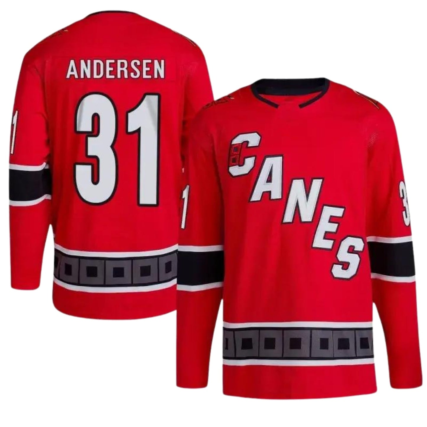 Hockey Frederik Andersen Carolina Hurricanes 31 Jersey