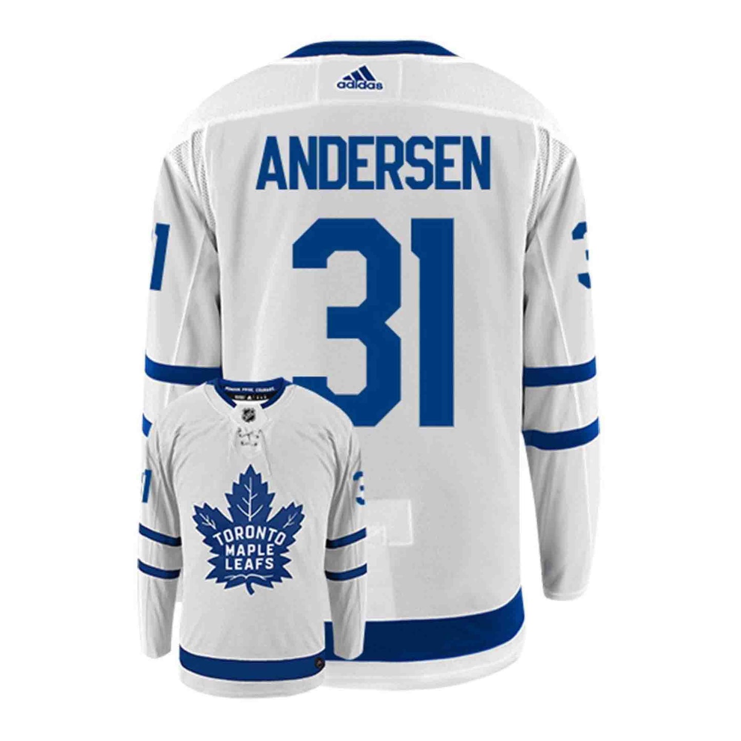 Hockey Frederik Andersen Toronto Maple Leafs 31 Jersey