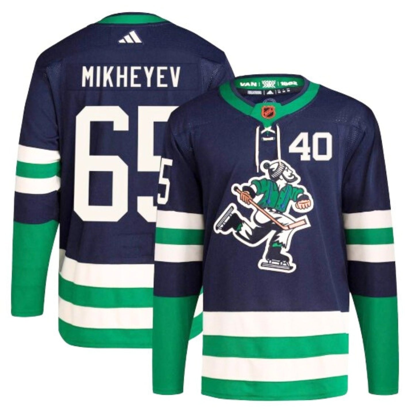 Hockey Ilya Mikheyev Vancouver Canucks 65 Jersey