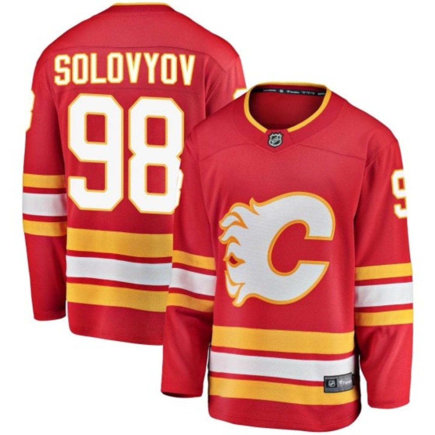 Hockey Ilya Solovyov Calgary Flames 98 Jersey