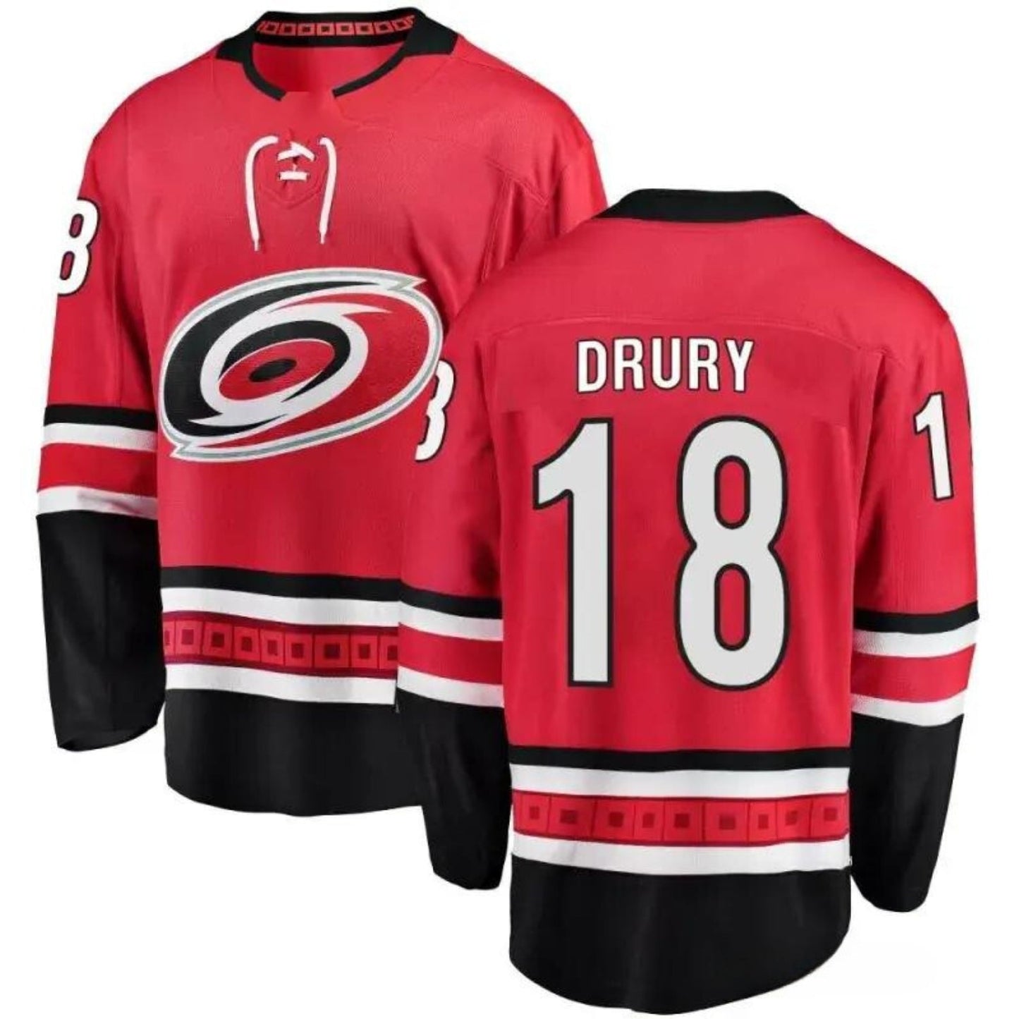 Hockey Jack Drury Carolina Hurricanes  18 Jersey