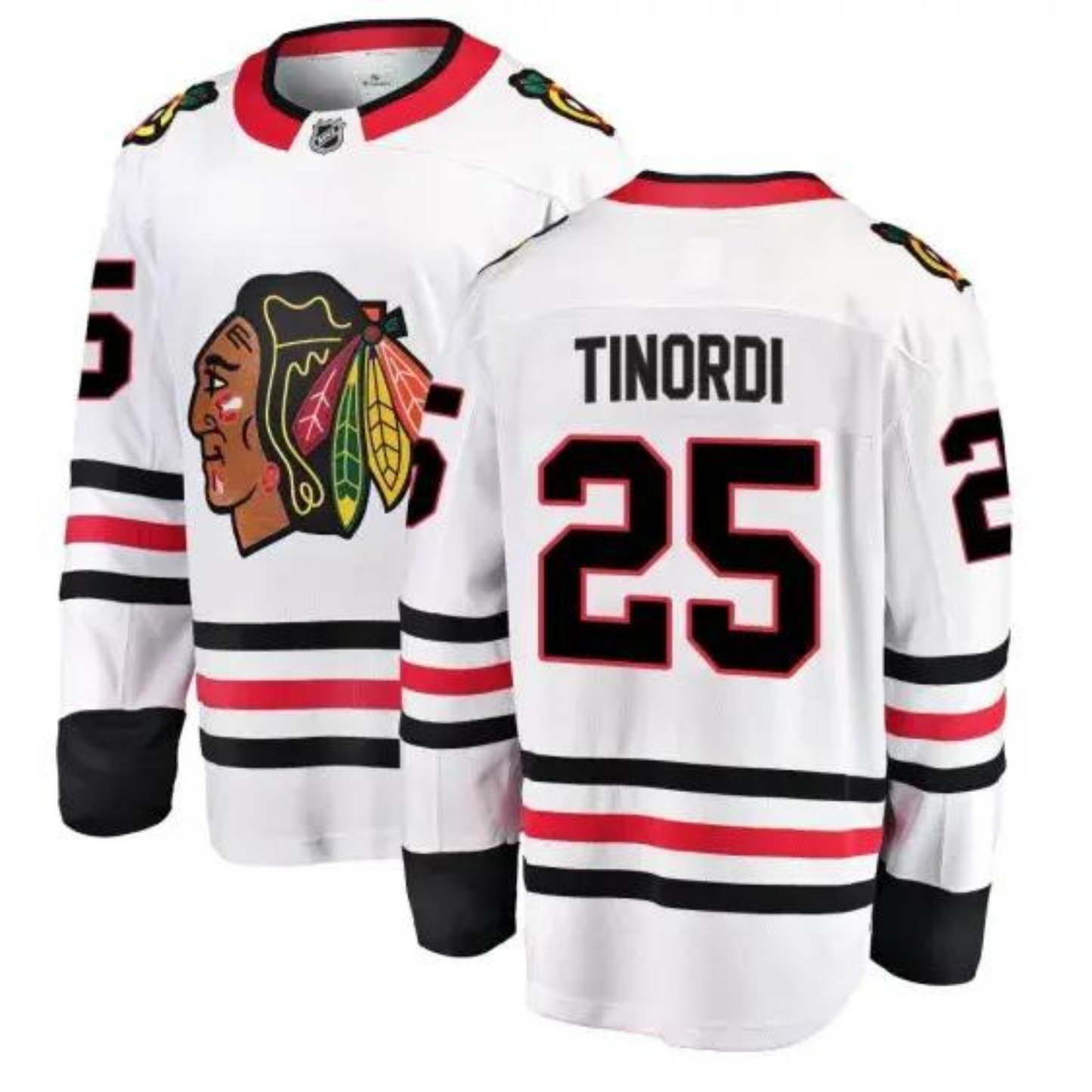 Hockey Jarred Tinordi Chicago Blackhawks 25 Jersey