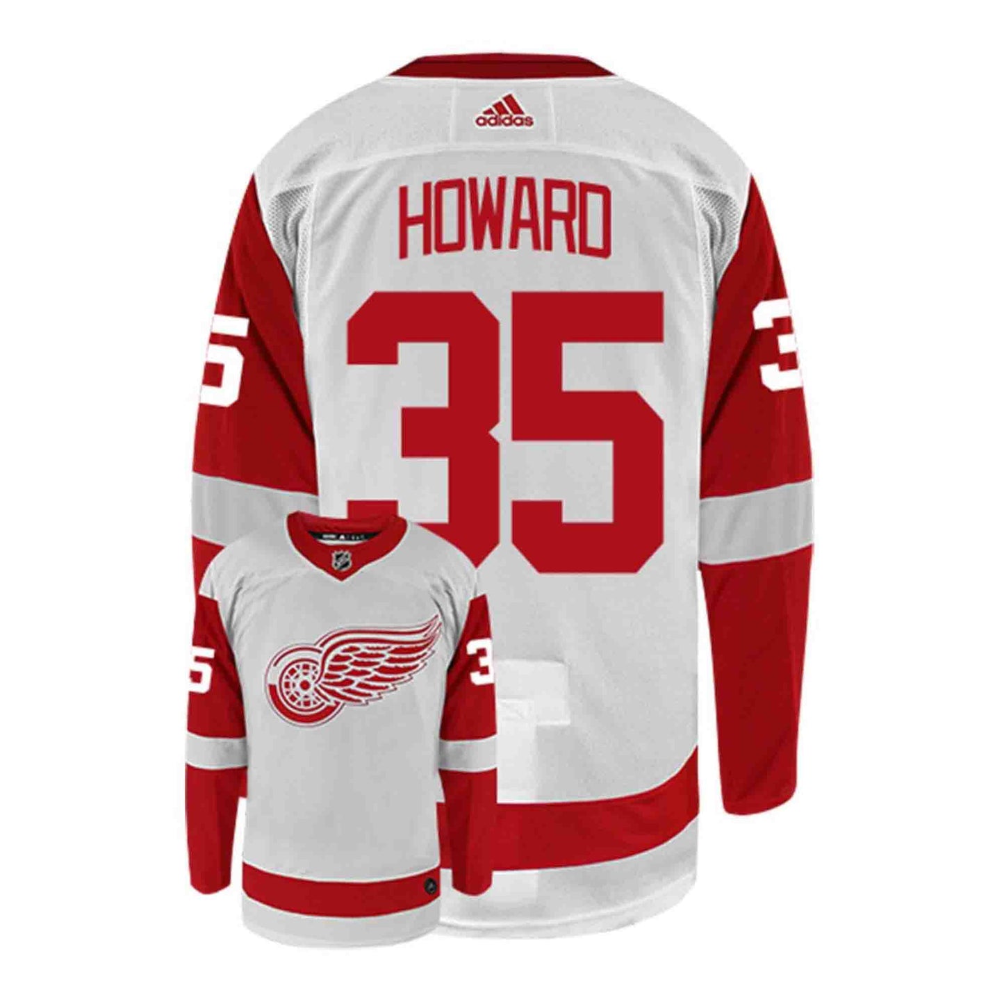 Hockey Jimmy Howard Detroit Red Wings 35 Jersey