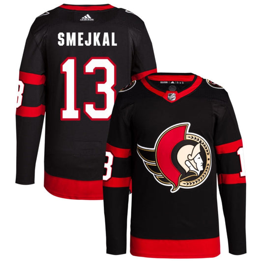 Hockey Jiri Smejkal Ottawa Senators 13 Jersey