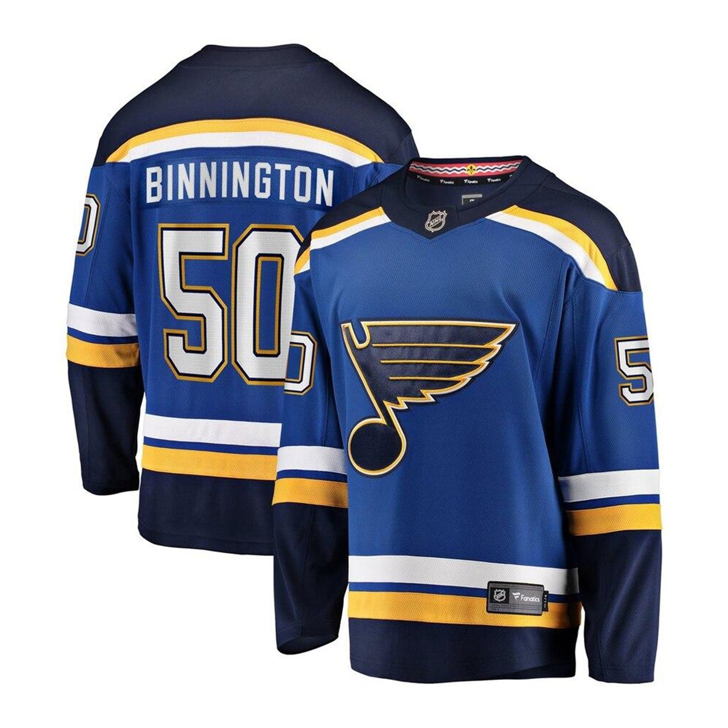 Hockey Jordan Binnington St. Louis Blues 50 Jersey