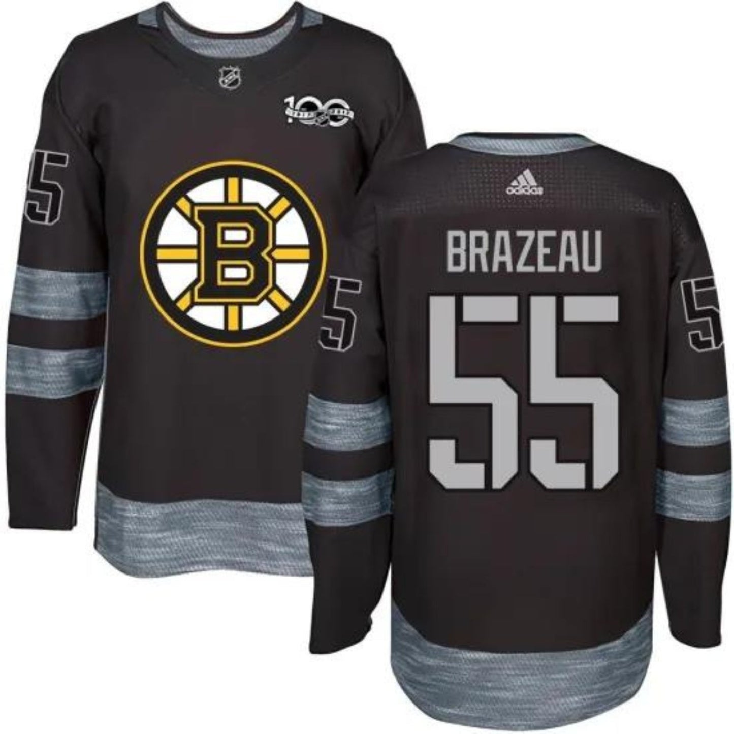 Hockey Justin Brazeau Boston Bruins 55 Jersey