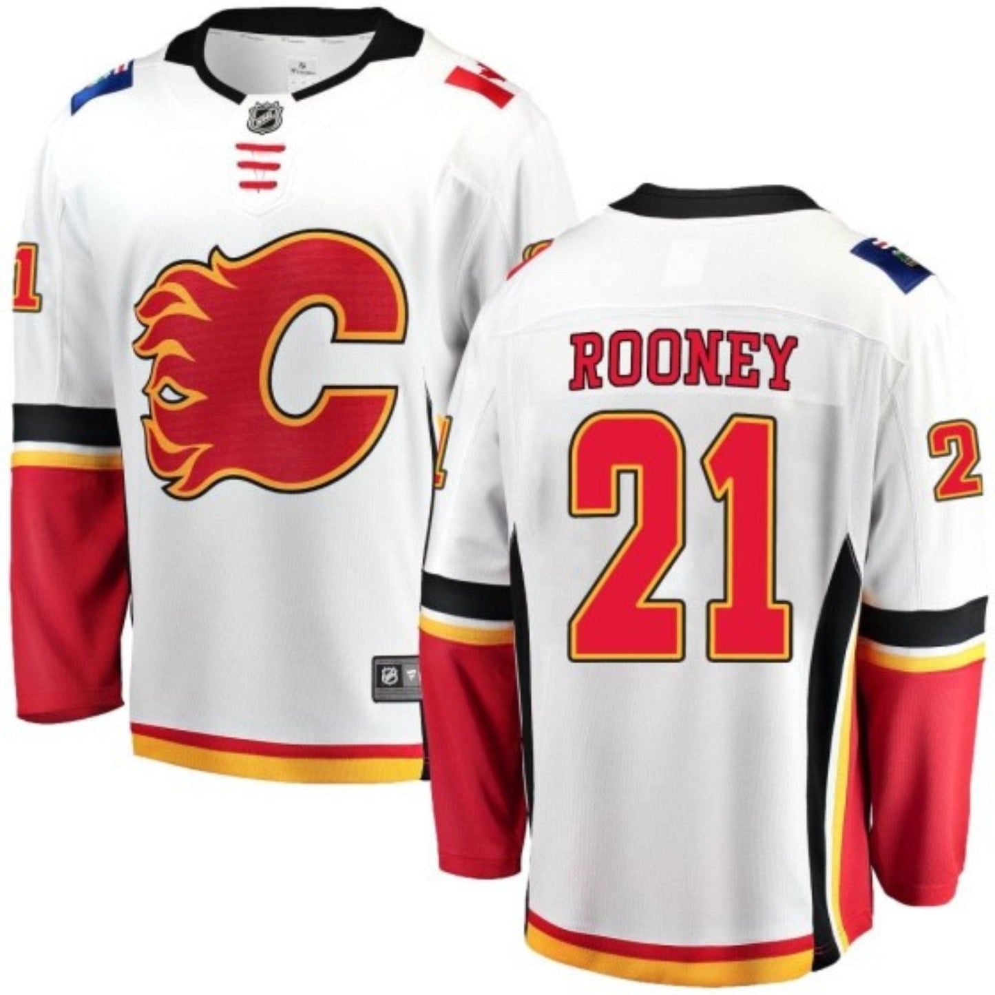 Hockey Kevin Rooney Calgary Flames 21 Jersey