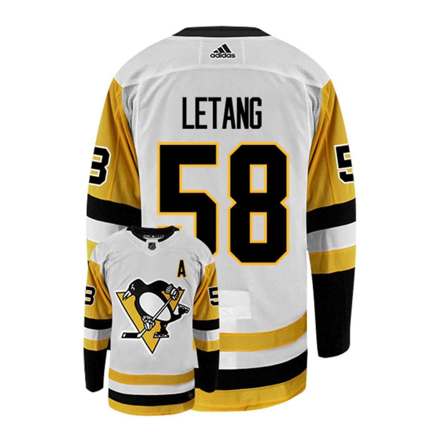 Hockey Kris Letang Pittsburgh Penguins 58 Jersey
