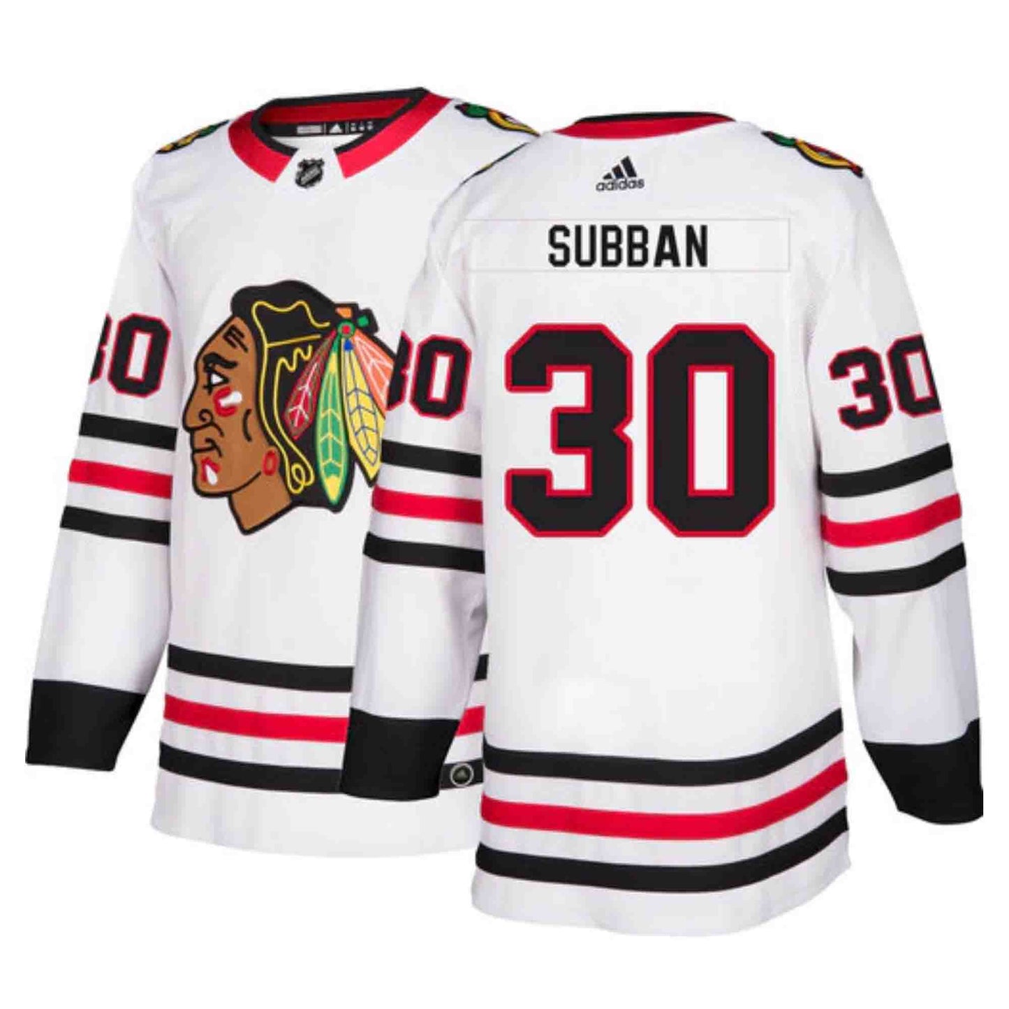 Hockey Malcolm Subban Chicago Blackhawks 30 Jersey